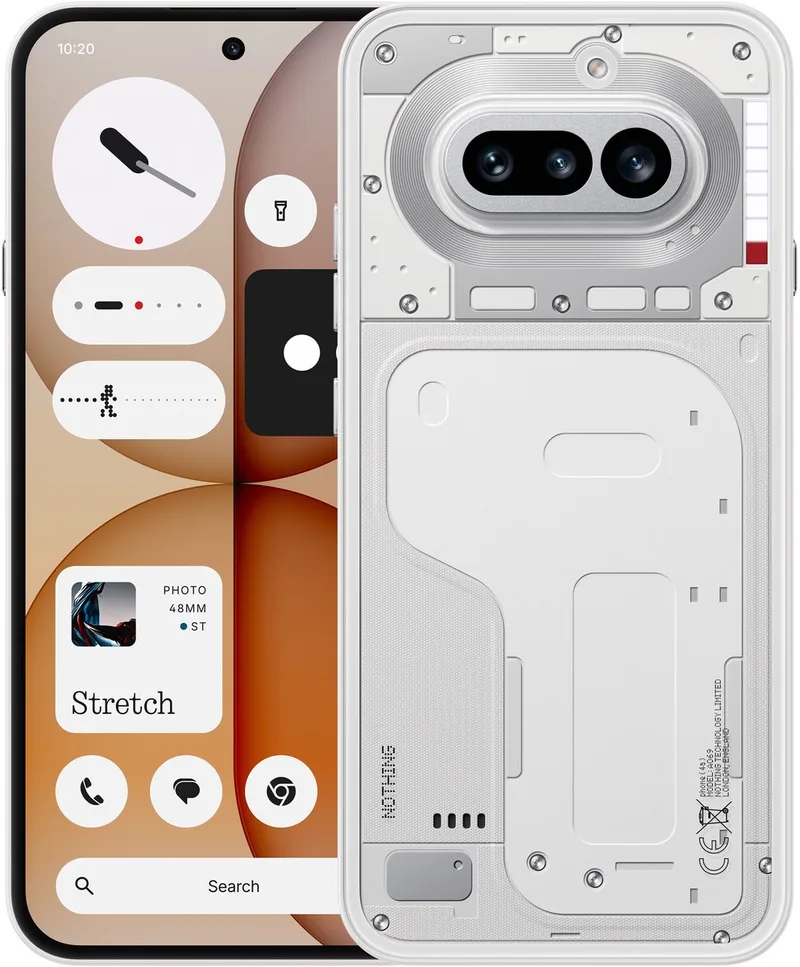 Phone 4a - 12GB/256GB från Nothing i Vit – produktbild