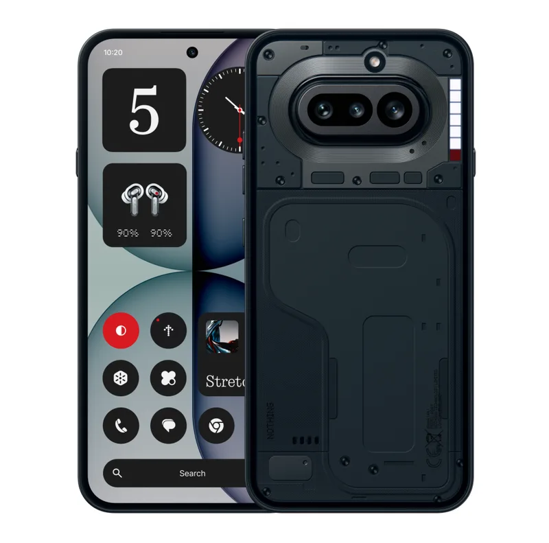 Phone (4a) 128GB Schwarz 5G von Nothing – Produktfoto