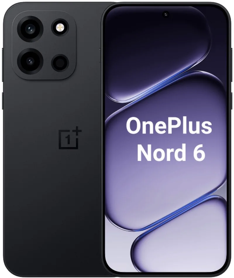 Nord 6 - 5G Smartphone - 12GB+512GB - 6.78" 165Hz AMOLED - 7500mAh - IP69K - Obsidian Black de OnePlus en Noir – photo produit