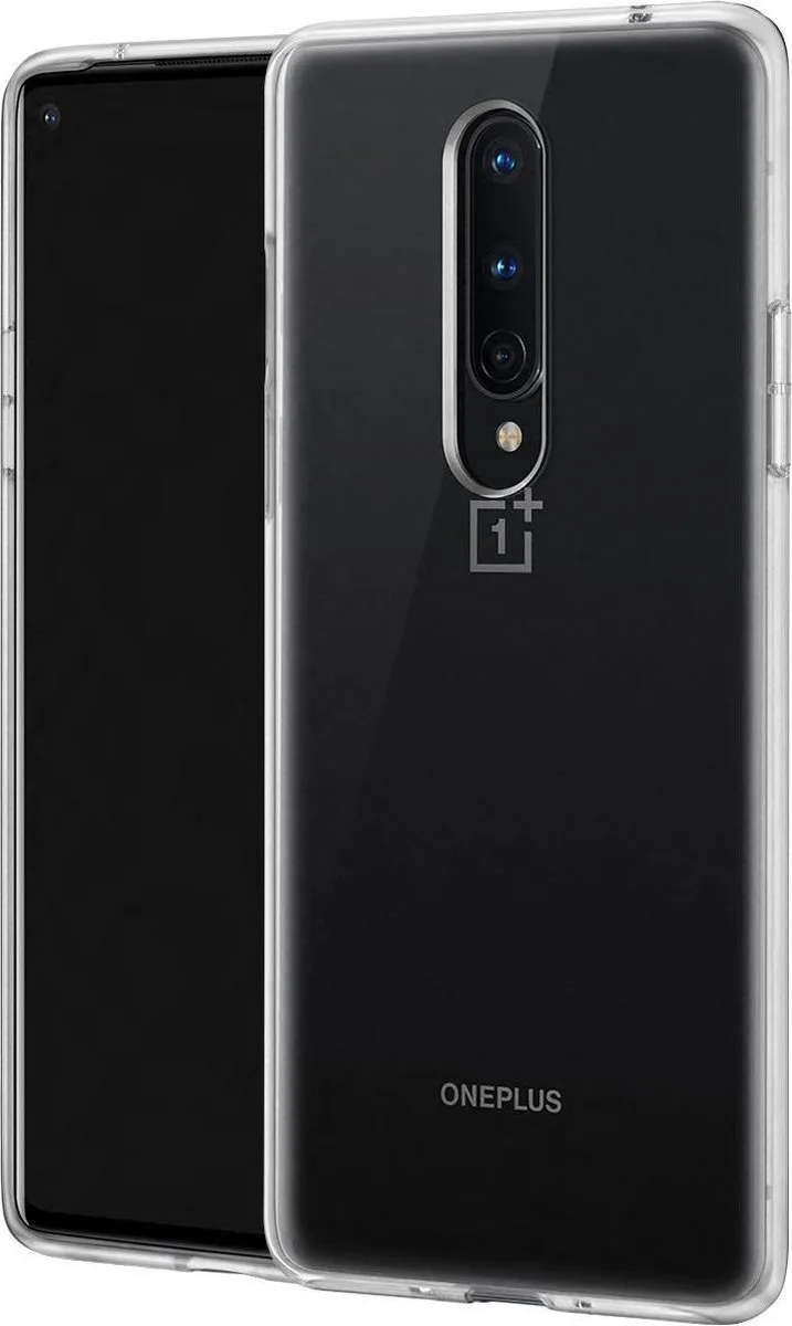 Originele OnePlus Bumper Case OnePlus 8 Hoesje Siliconen by OnePlus in Transparent – product photo