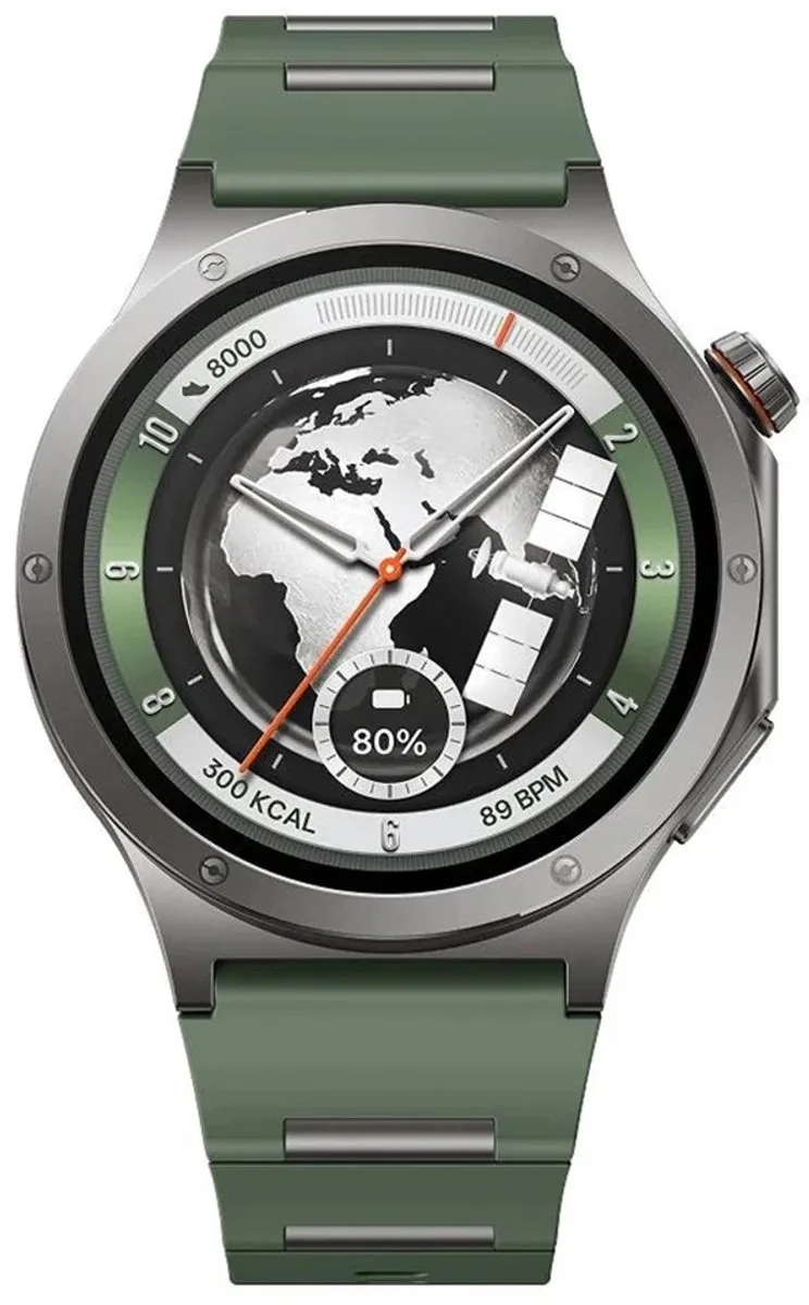 Watch 4 - Evergreen Titanium - 46mm van OnePlus in Groen – productfoto