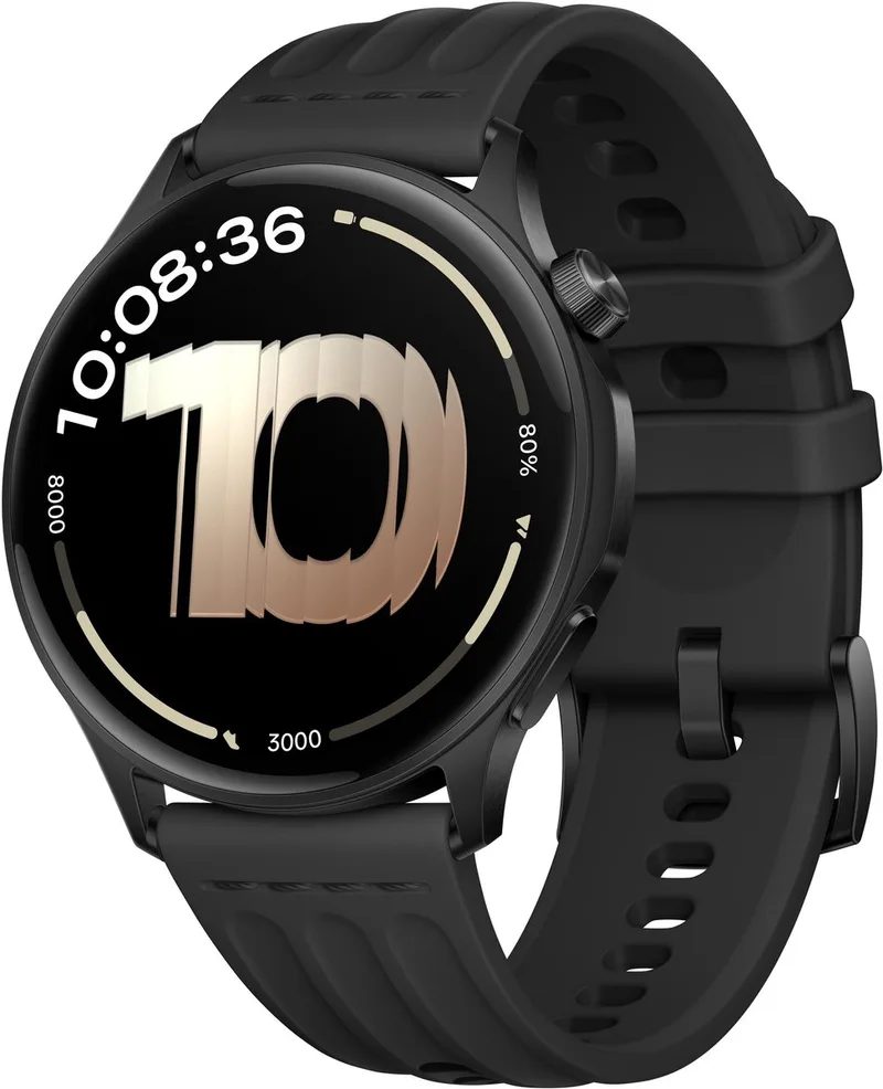 Watch Lite - Smartwatch - Black Steel by OnePlus in Black – product photo