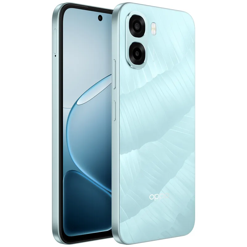 A6x 5G Smartphone 4 GB + 128 GB - Eisblau fra OPPO – produktbillede