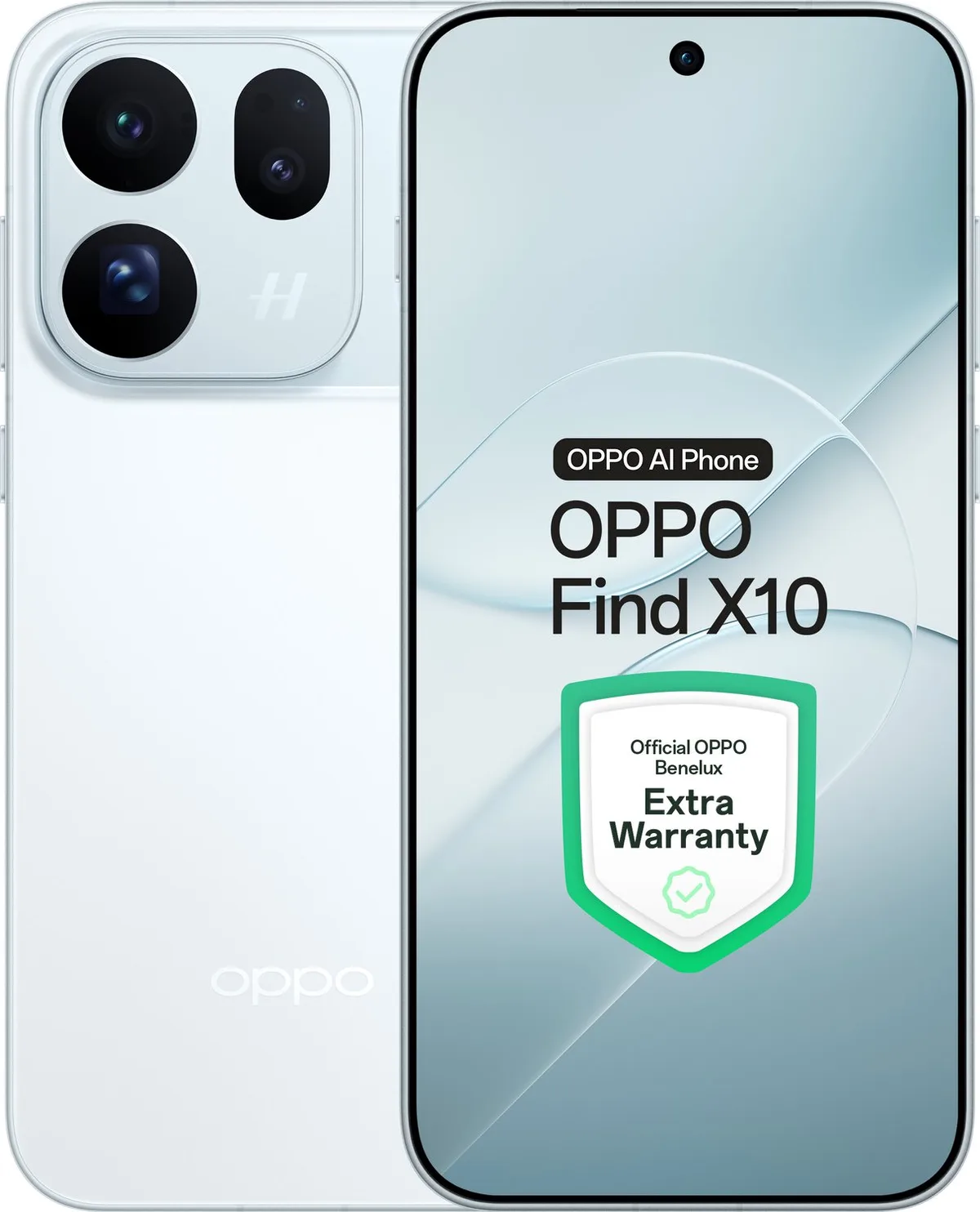 Find X10 12+256GB Glacier Blue - Extra Garantie de OPPO en Bleu – photo produit