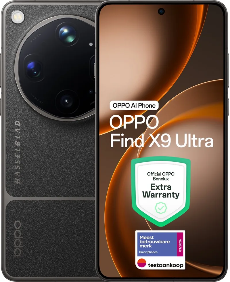Find X9 Ultra 12+512GB - Extra Garantie fra OPPO i Tundra Umber – produktbillede