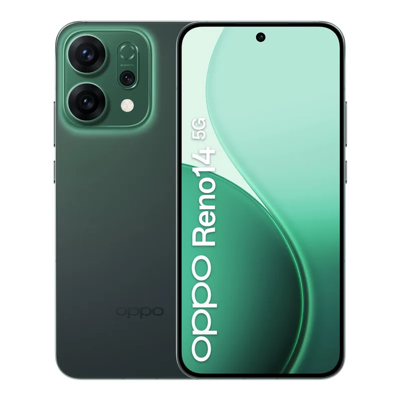 Reno14 512 GB Luminous Green 5 G de OPPO – photo produit