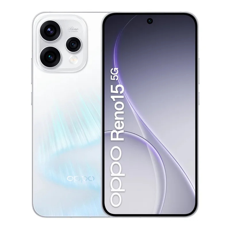 Reno15 512 GB Aurora White 5 G by OPPO – product photo