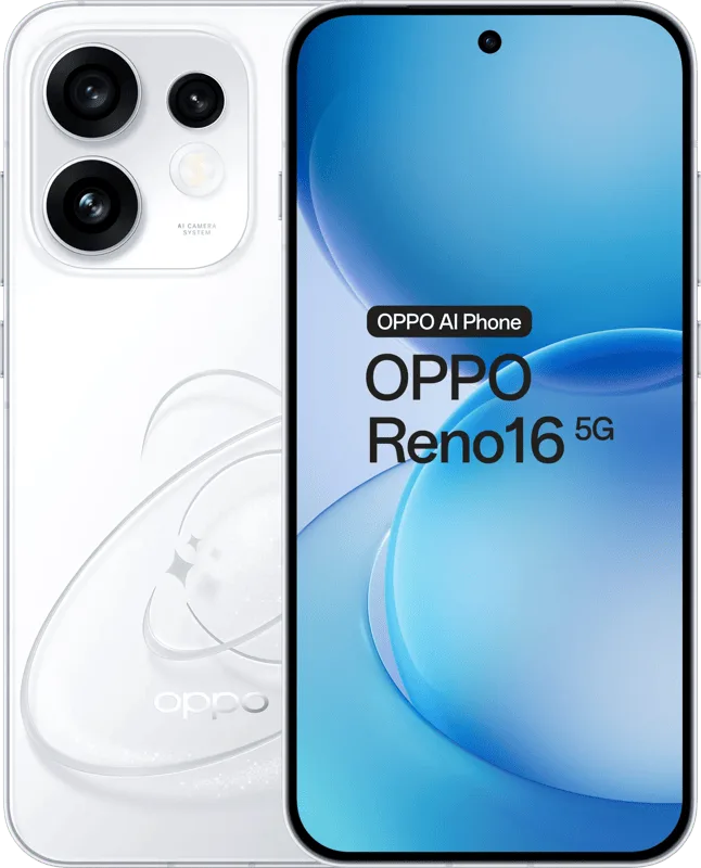 Reno16 512GB Wit 5G de OPPO – photo produit