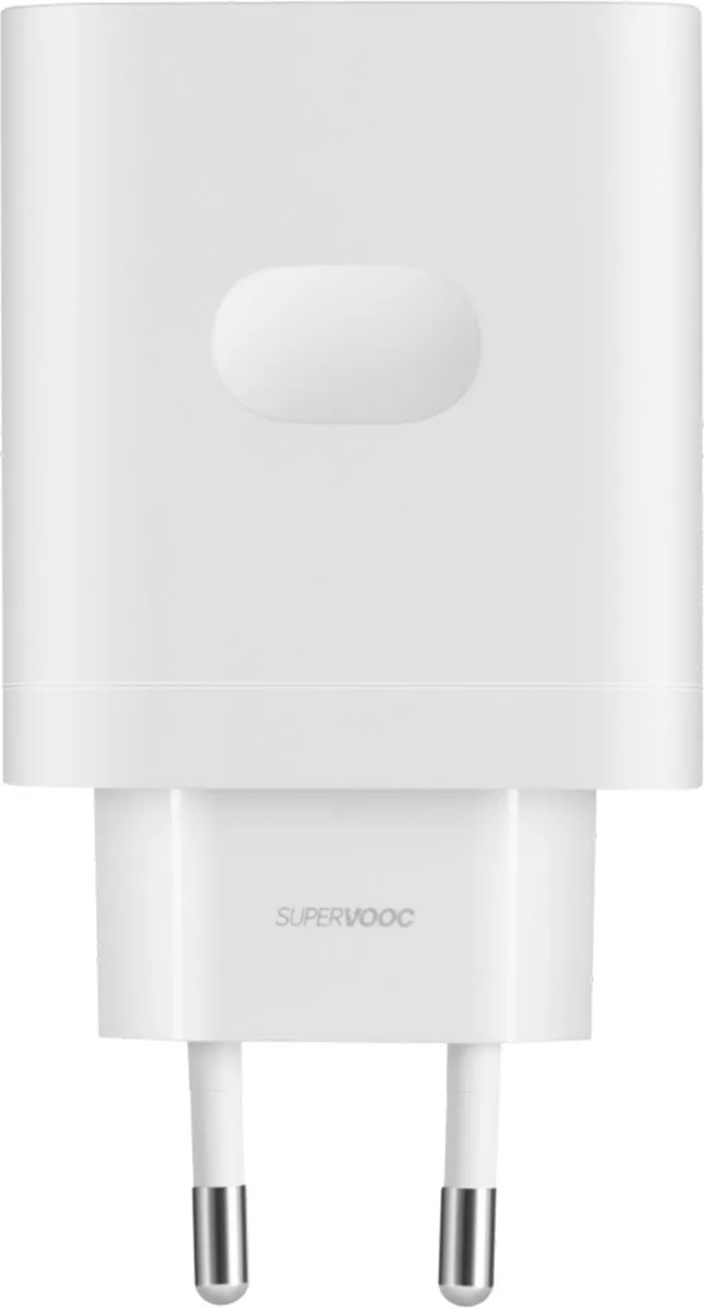 SUPERVOOC 80W Power Adapter van OPPO in Wit – productfoto