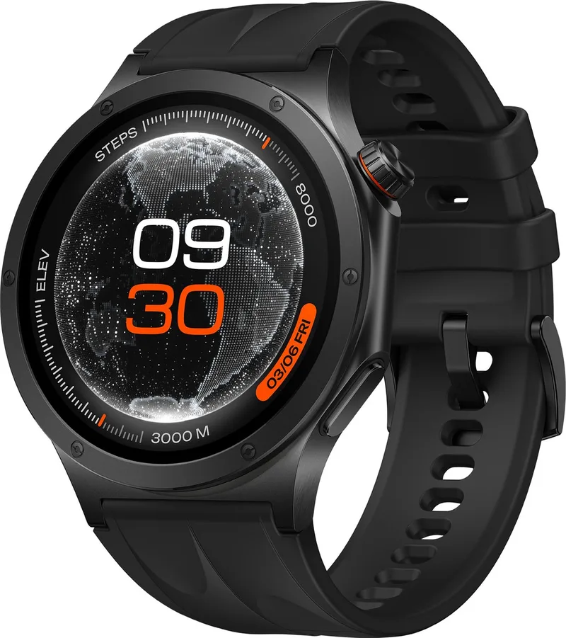 Watch X3 - Smartwatch AMOLED 47 mm 466 x 466 Pixels Touchscreen van OPPO in Zwart – productfoto