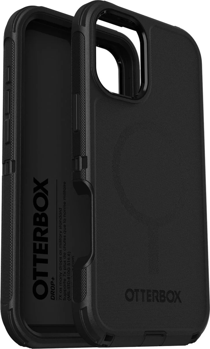 Defender MagSafe geschikt voor iPhone 16 Plus hoesje by OtterBox in Black – product photo