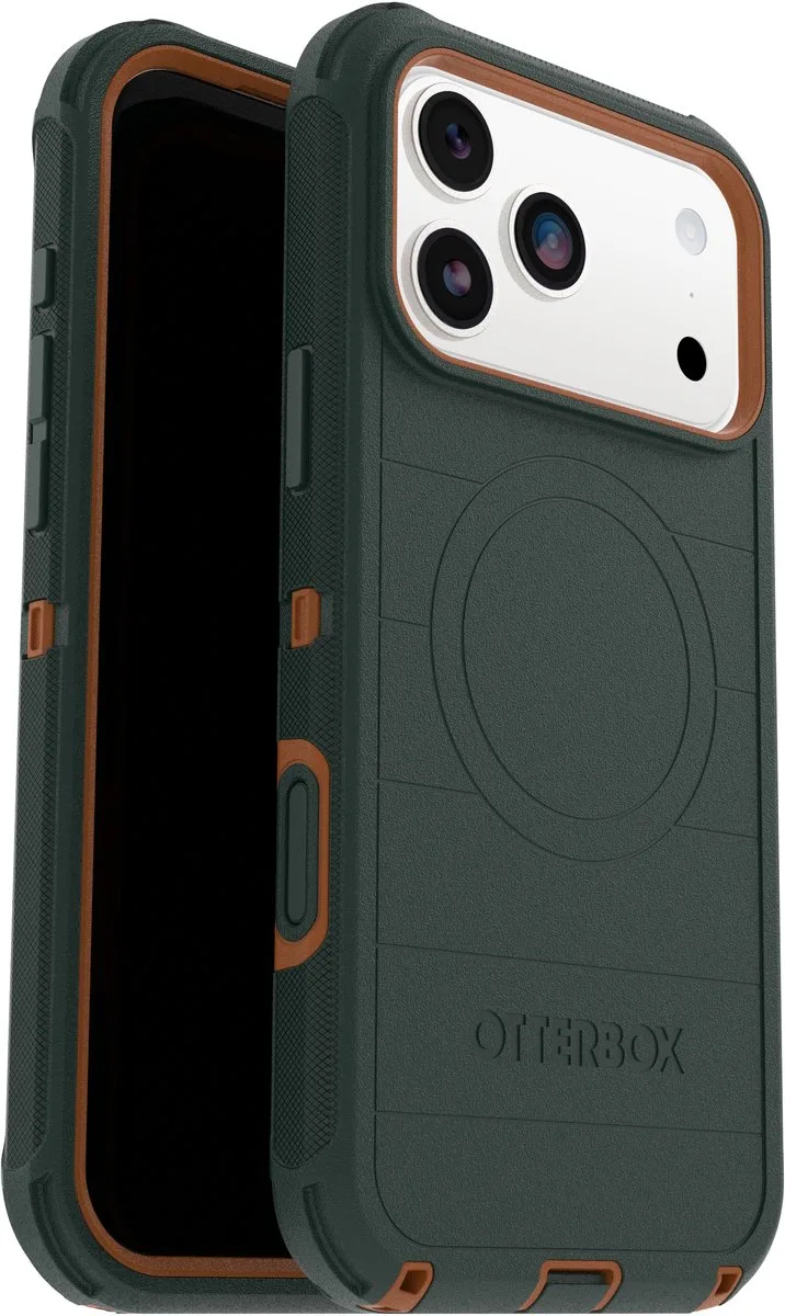 Defender Pro - Geschikt voor iPhone 17 Pro Max hoesje - Magsafe Backcover by OtterBox in Green – product photo