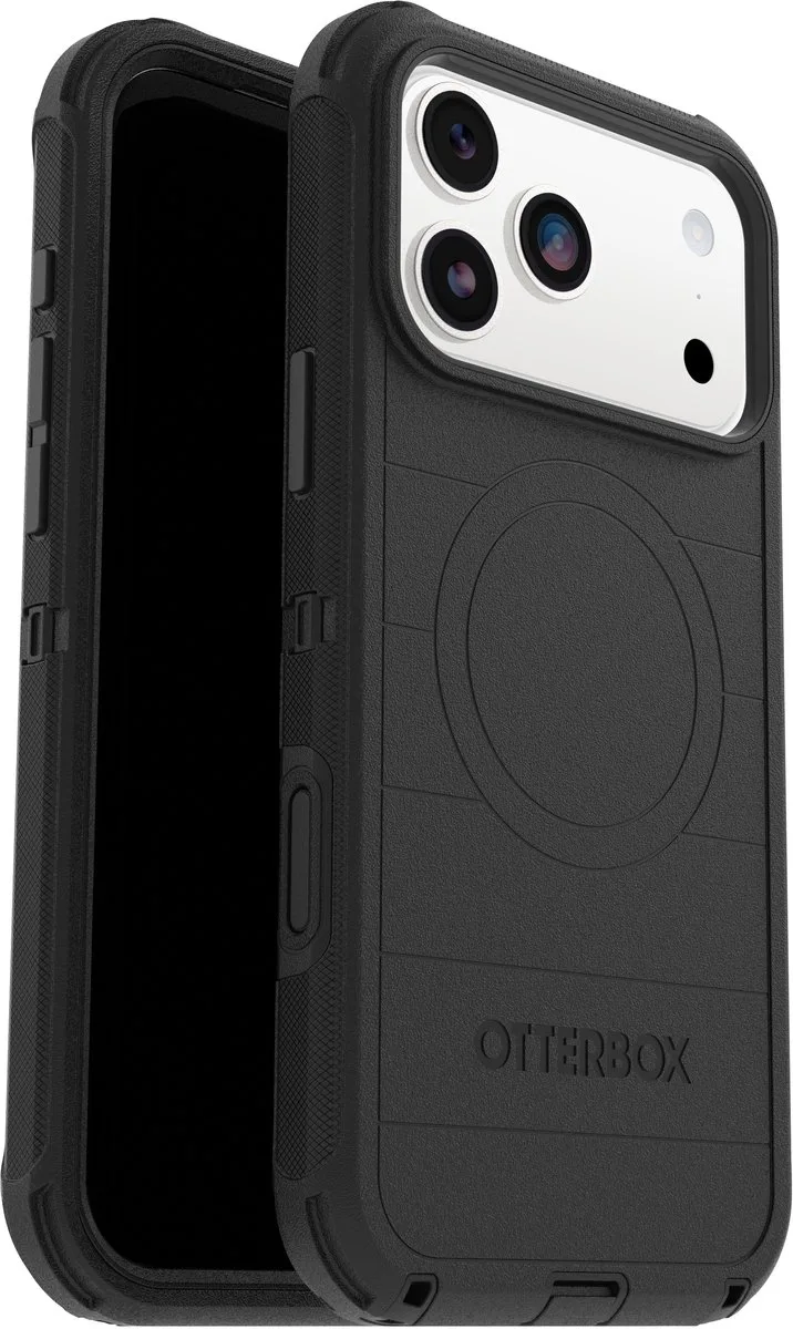Defender Pro - Geschikt voor iPhone 17 Pro Max hoesje - Magsafe Backcover by OtterBox in Black – product photo