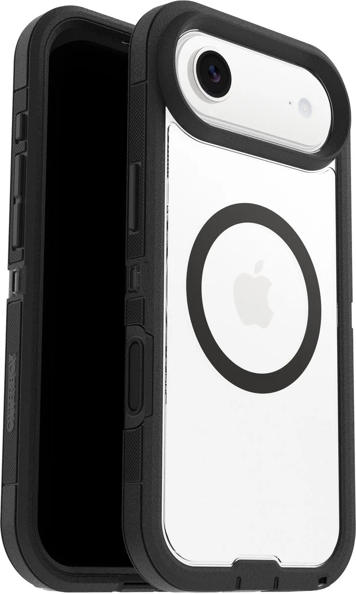 Defender Pro - Geschikt voor iPhone Air - Backcover- Zwart/Transparant de OtterBox en Noir – photo produit
