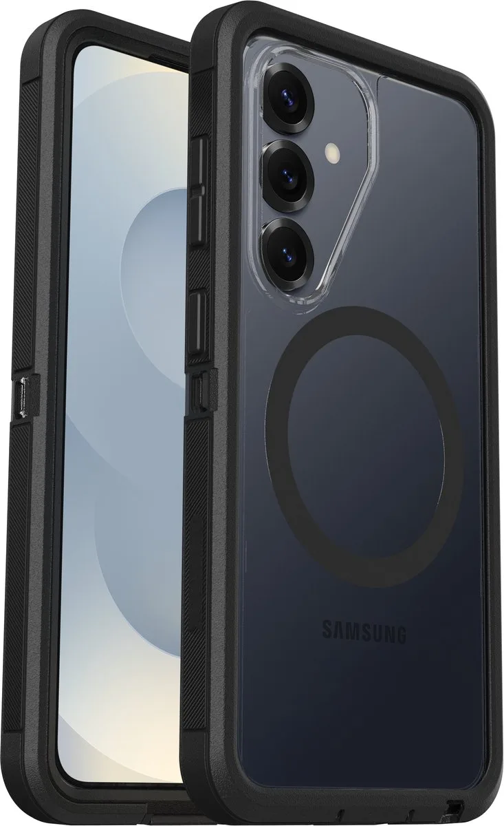 Defender Pro XT Samsung Galaxy S26 Clear van OtterBox in Zwart – productfoto