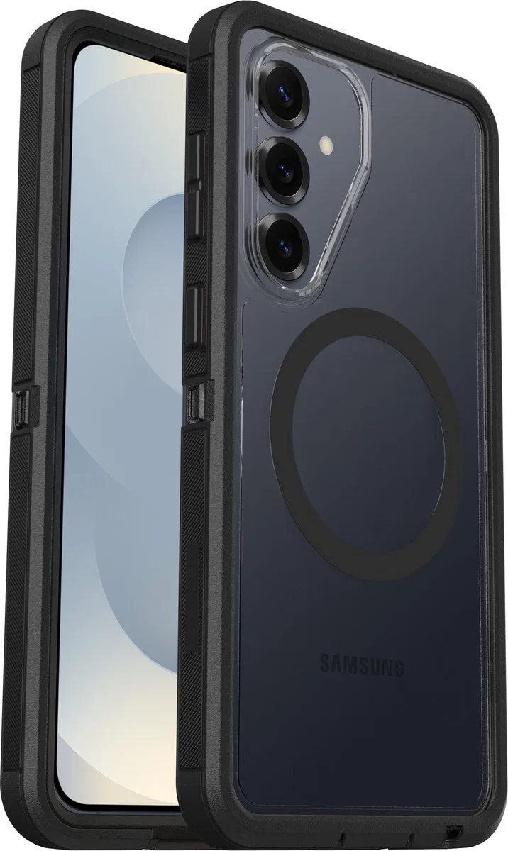 Defender Pro XT Samsung Galaxy S26 Plus Clear van OtterBox in Zwart – productfoto