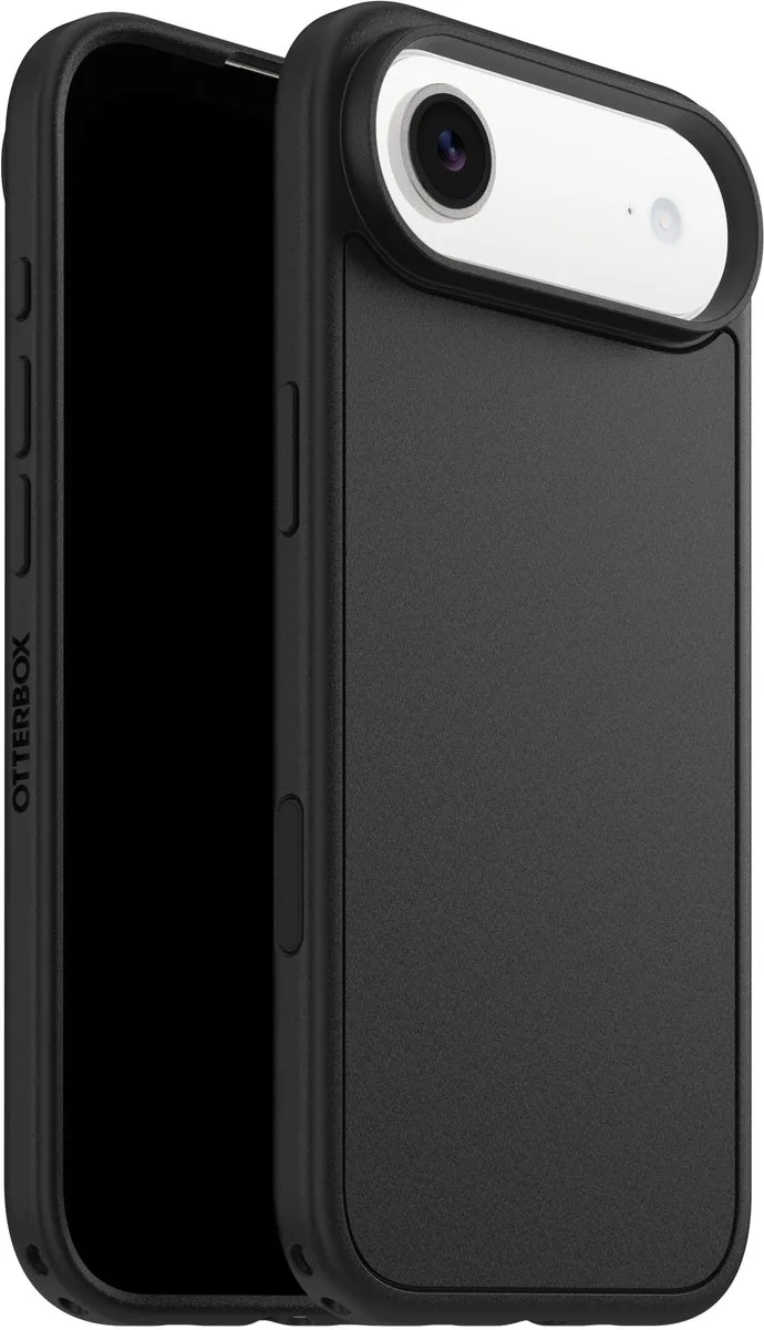 Hoesje geschikt voor Apple iPhone Air MagSafe Telefoonhoesje Hardcase | Otterbox Symmetry+ Backcover Shockproof | Geschikt voor MagSafe | Geschikt voor Draadloos Opladen met Magnetische Ring | Geschikt voor MagSafe Case fra OtterBox i Sort – produktbillede