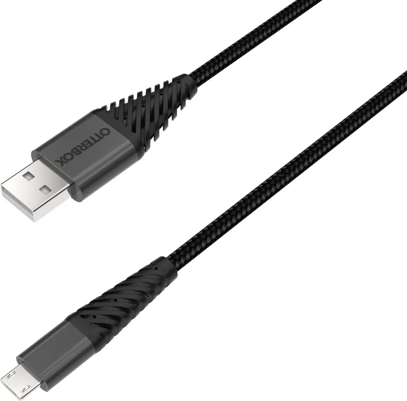 Micro-USB kabel - 1 meter by OtterBox in Black – product photo