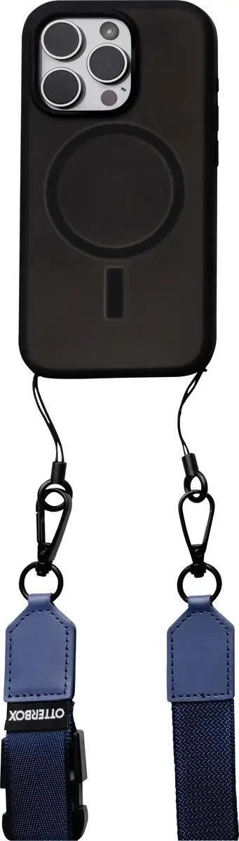 Otterbox 2-in-1 Crossbody Strap Schouderriem Apple, Samsung iPhone 16, iPhone 16 Plus, iPhone 16 Pro, iPhone 16 Pro Max, Galaxy S25, Galaxy S25+, Galaxy S25 van OtterBox in Blauw – productfoto