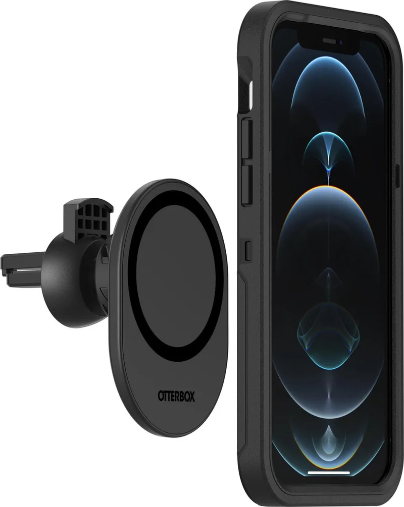 OtterBox-autoventilatiebevestiging voor MagSafe von OtterBox in Schwarz – Produktfoto