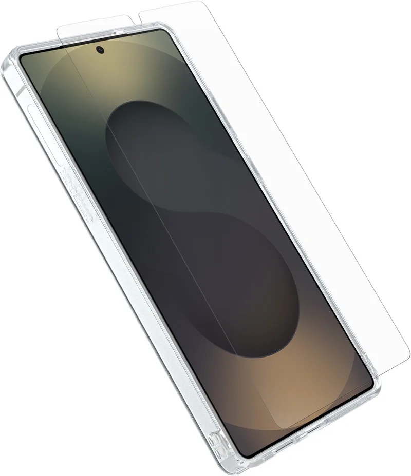 Premium Samsung Galaxy S25+ Telefoonhoesje En Schermbeveiliging Transparant by OtterBox in Transparent – product photo