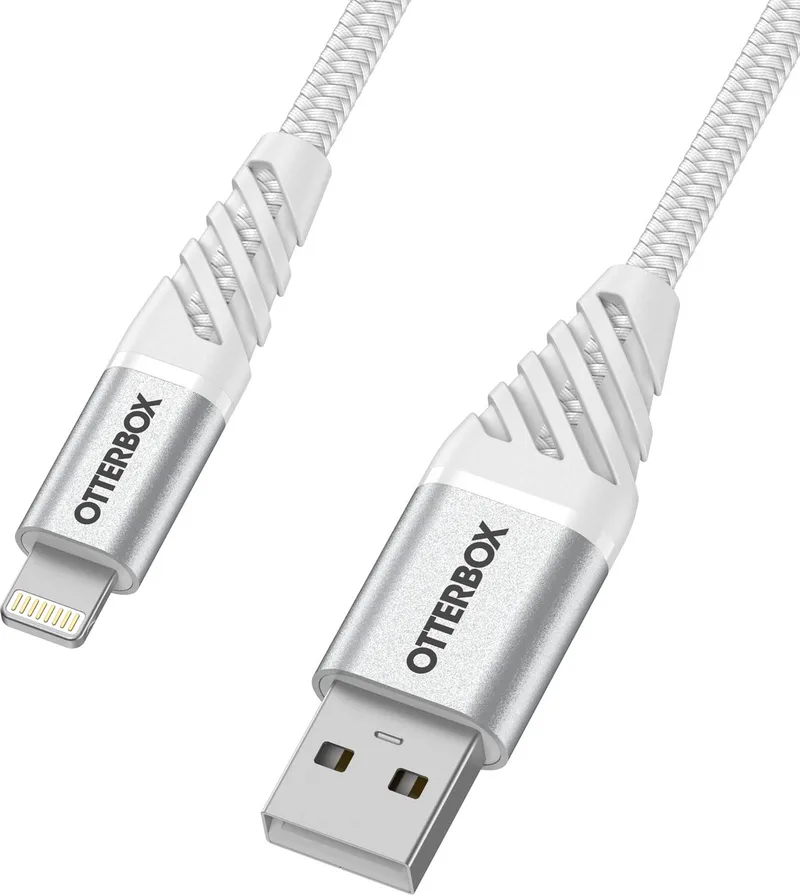 Premium USB naar Apple Lightning kabel - 1M de OtterBox en Blanc – photo produit