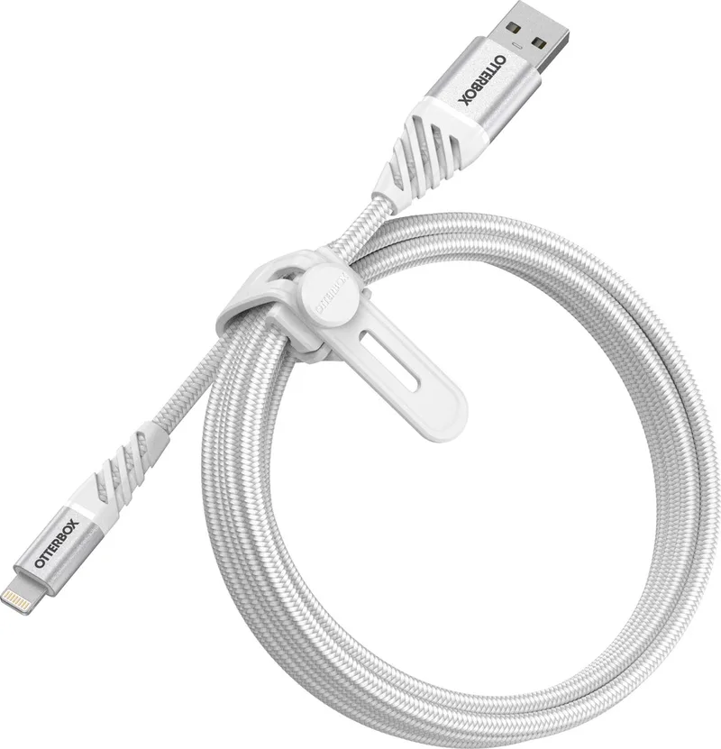Premium USB naar Apple Lightning kabel - 2M de OtterBox en Blanc – photo produit