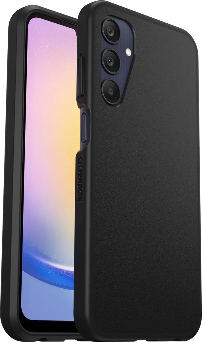 React Case Samsung Galaxy A25 van OtterBox in Zwart – productfoto