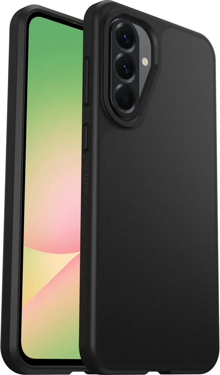 React Case Samsung Galaxy A56 5G van OtterBox in Zwart – productfoto