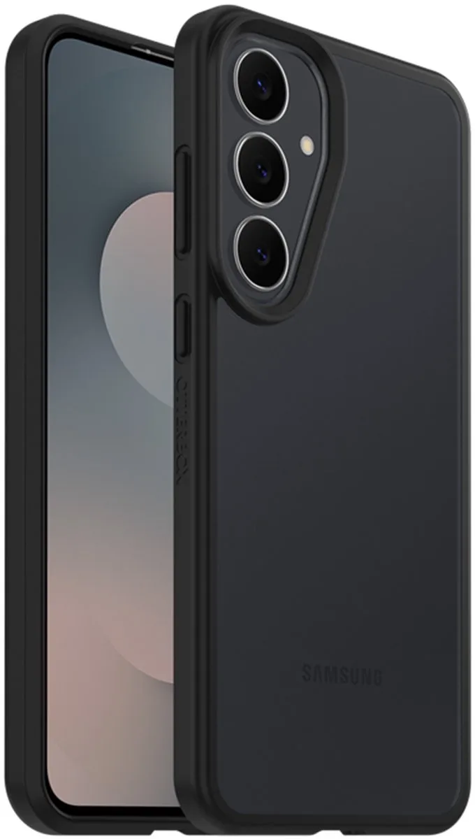 React Hoesje Geschikt voor Samsung Galaxy S25 FE - Back Cover Transparant by OtterBox in Black – product photo