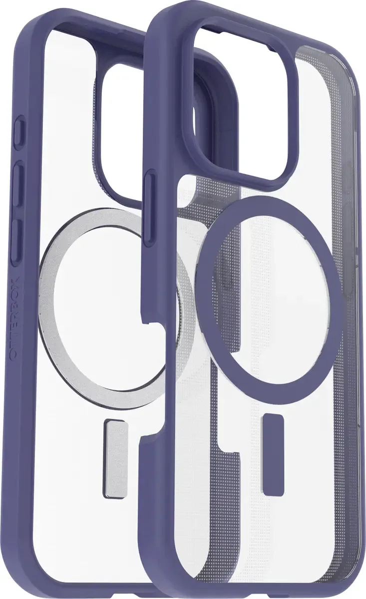 React MagSafe Case Apple iPhone 16 Pro Blauw, Transparant MagSafe compatible by OtterBox in Blue, Transparent – product photo