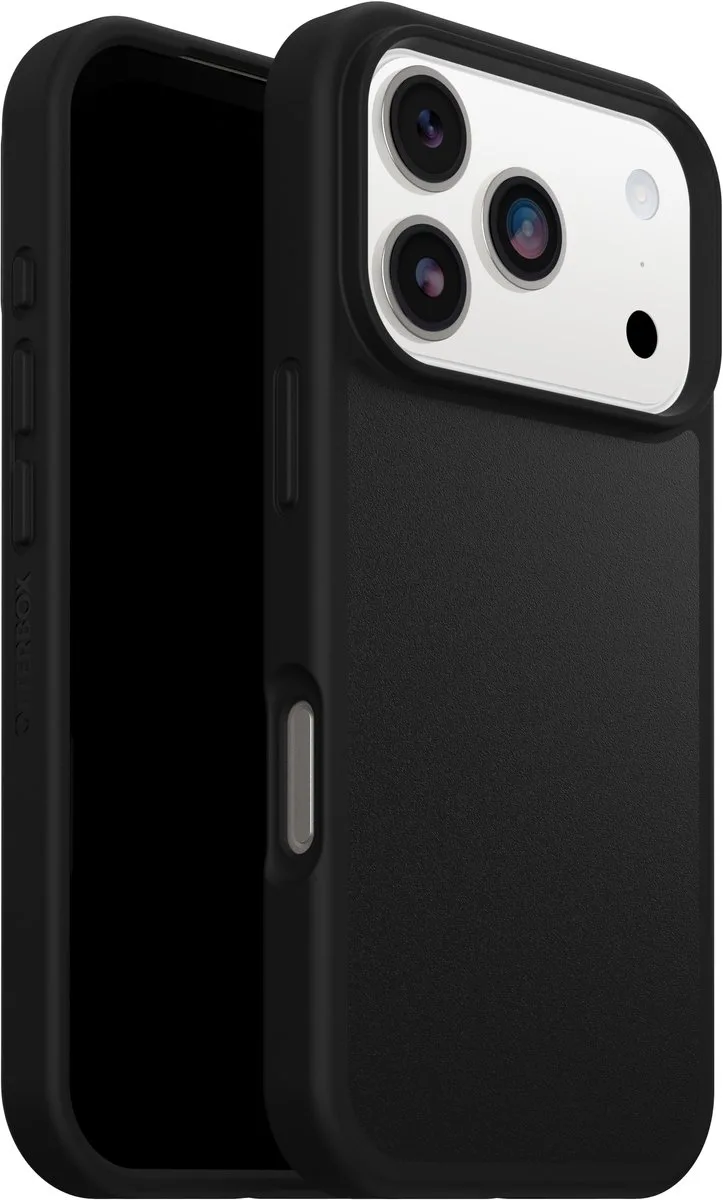 React - MagSafe Hoesje - Geschikt voor iPhone 17 pro - Transparant/Zwart by OtterBox in Black, Transparent – product photo