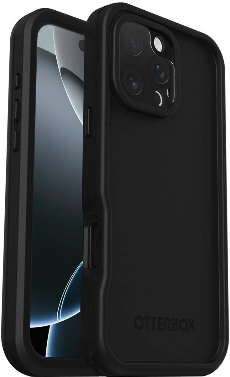 Rugged Case hoesje geschikt voor iPhone 16 Pro Max - Kunststof by OtterBox in Black – product photo