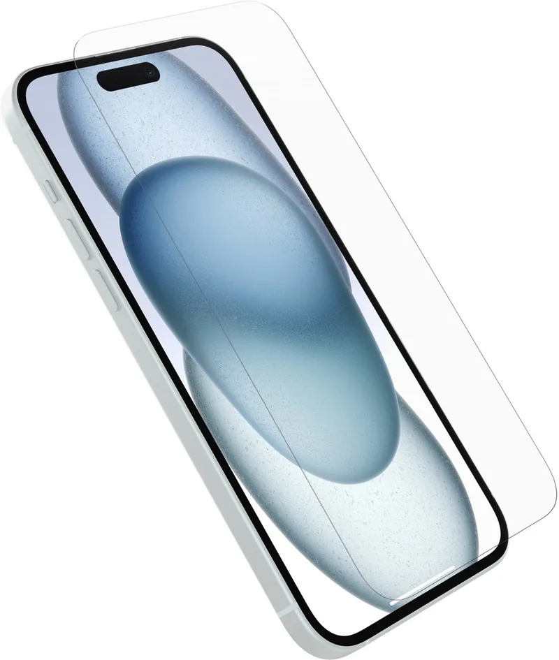 Screenprotector geschikt voor Apple iPhone 15 Plus Glazen | Otterbox Premium Screenprotector - Case Friendly by OtterBox – product photo