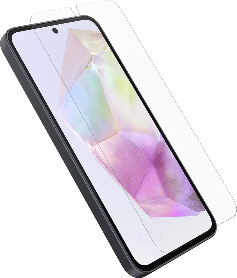 Screenprotector geschikt voor Samsung Galaxy A35 Glazen | Otterbox Screenprotector - Case Friendly van OtterBox – productfoto