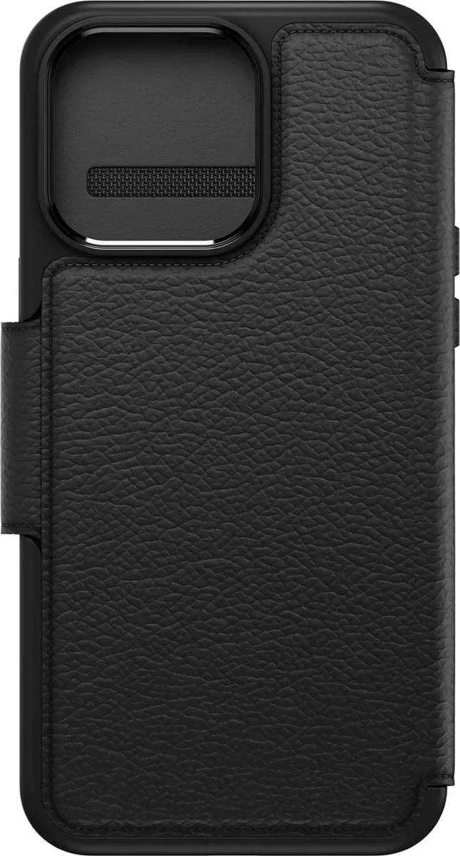 Strada Series Folio MagSafe voor iPhone 15 Pro Max, Shadow - Geen retailverpakking fra OtterBox i Sort – produktbillede