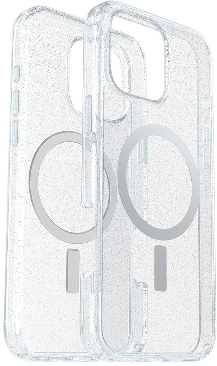 Symmetry Clear Mag geschikt voor iPhone 16 Pro Max Hoesje från OtterBox i Stardust clear – produktbild
