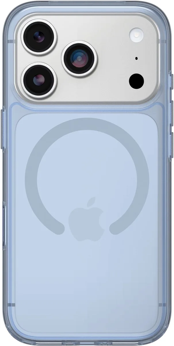 Symmetry Clear MagSafe - Geschikt voor iPhone 17 pro från OtterBox i Blå – produktbild