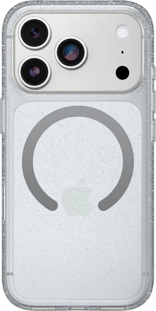 Symmetry Clear MagSafe - Geschikt voor iPhone 17 pro von OtterBox in Sterrenstof – Produktfoto