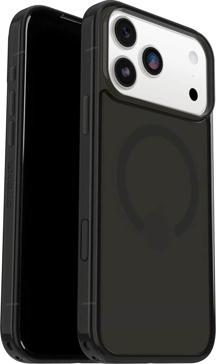 Symmetry Clear MagSafe Series voor Apple iPhone 17 Pro Max, zwart Mist, zwart ProPack från OtterBox i Svart, Transparent – produktbild