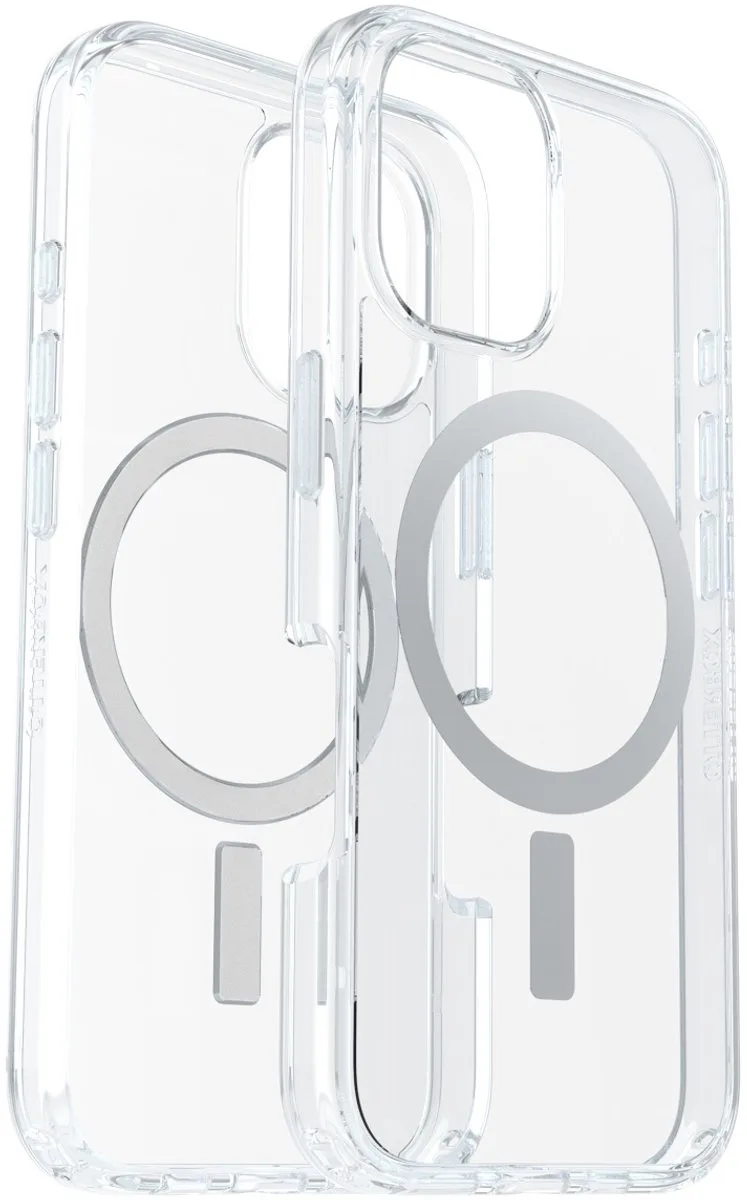 Symmetry - Hoesje Geschikt voor Apple iPhone 16 - Compatibel met MagSafe från OtterBox i Transparent – produktbild