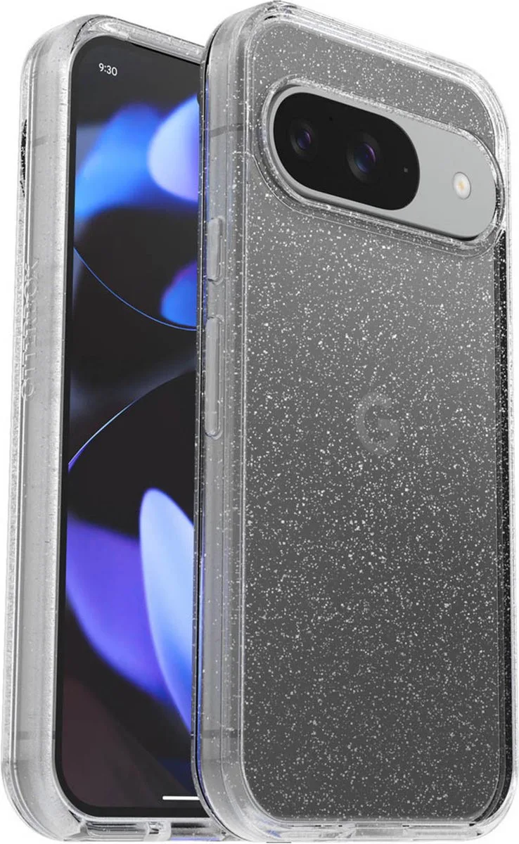 Symmetry Hoesje Geschikt voor Google Pixel 9 / 9 Pro | Back Cover Glitter by OtterBox in Transparent – product photo