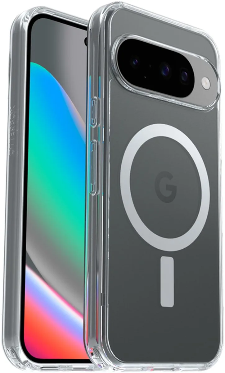 Symmetry Magnets Case - Hoesje geschikt voor Google Pixel 10/10 Pro de OtterBox en Transparent – photo produit