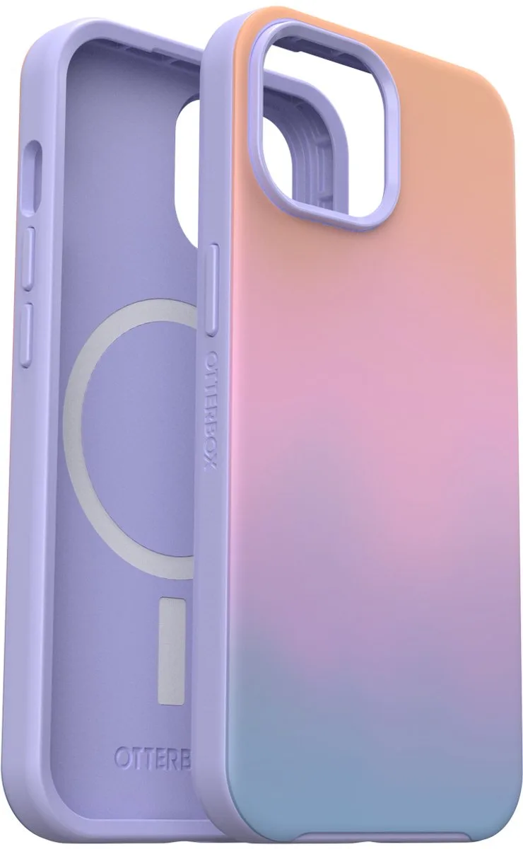 Symmetry MagSafe Case - Geschikt voor Apple iPhone 15 från OtterBox i Soft Sunset – produktbild