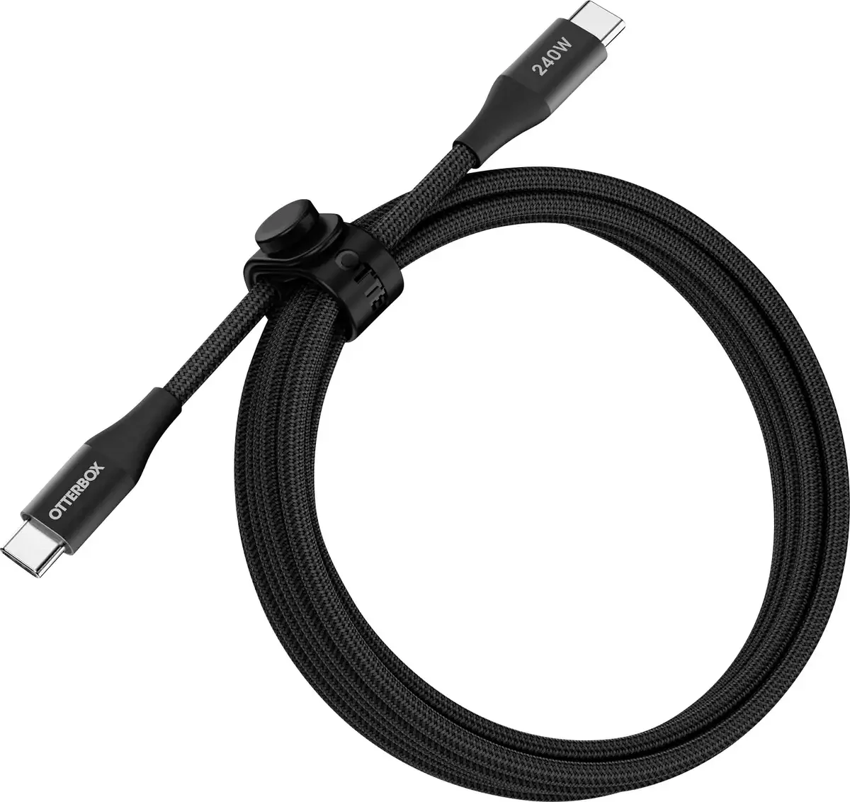 USB-C auf USB-C-Kabel Extended Power 240W Schwarz de OtterBox – photo produit