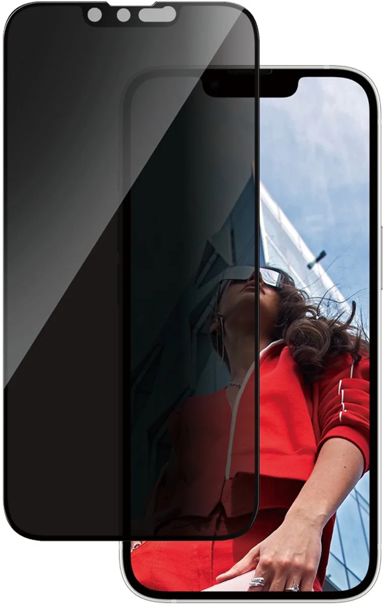 ® 2-Way Privacy Screen Protector iPhone 17e | 16e | 14 | 13 | 13 Pro | Ultra-Wide Fit Doorzichtige schermbeschermer Apple 1 stuk(s) från PanzerGlass i Transparent – produktbild