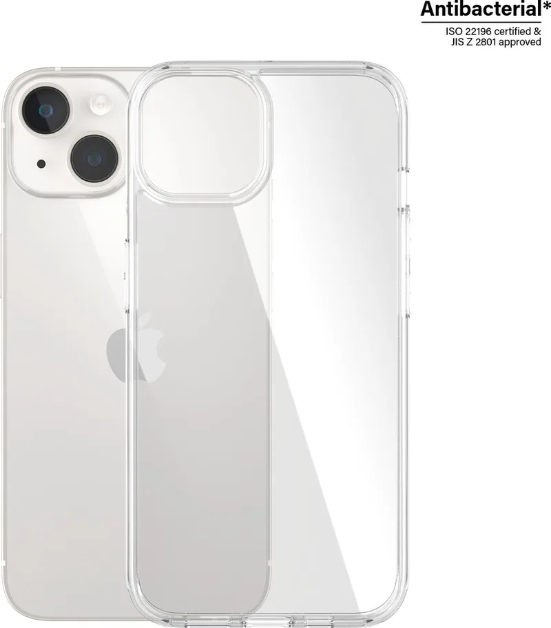 Apple iPhone 14/13 HardCase Clear van PanzerGlass in Transparant – productfoto