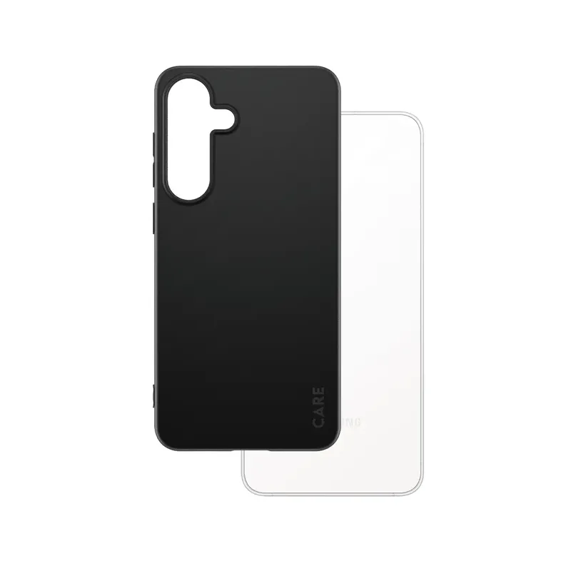 CARE Backcover Samsung Galaxy S25 FE 5G Schwarz Induktives Laden CR34850 by PanzerGlass – product photo
