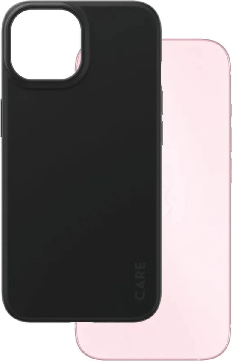 CARE by PanzerGlass Fashionable Case - iPhone 15 van PanzerGlass in Zwart – productfoto