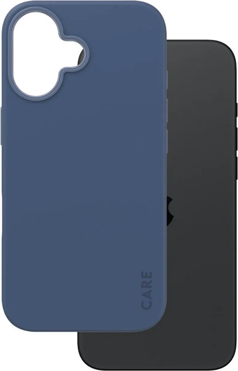 CARE by PanzerGlass Fashionable Case - w. MagSafe iPhone 16 från PanzerGlass i Blå – produktbild